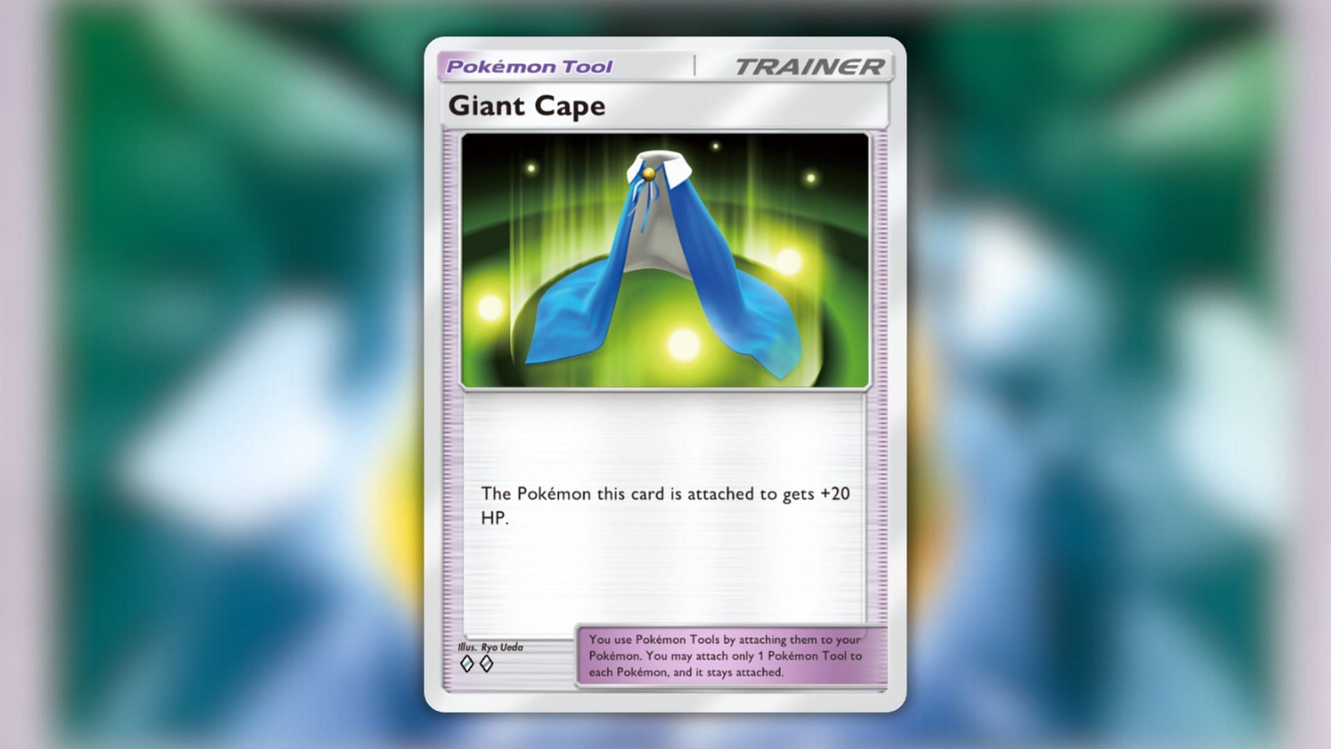 Giant Cape as seen in the game (Image via The Pokemon Company)